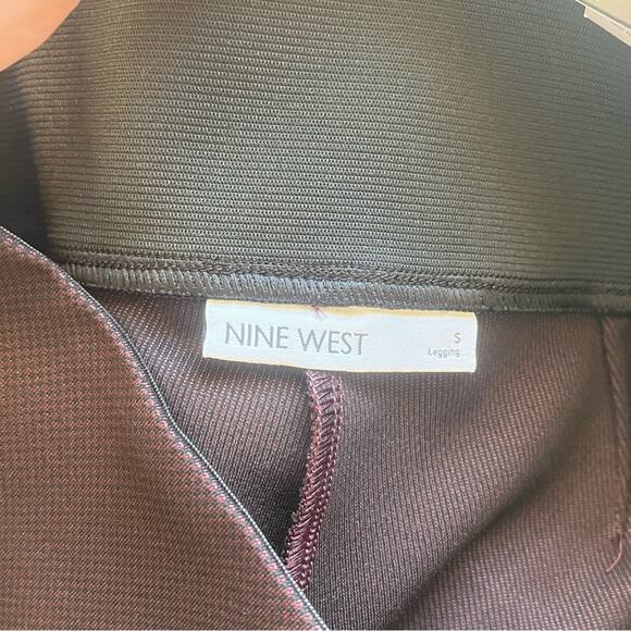 NWT! Nine West Leggings Plum Size Small - Picture 6 of 14